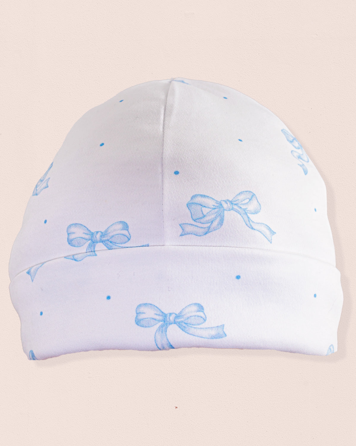 Pima Bows Blue Ruffle Stretchie Collection